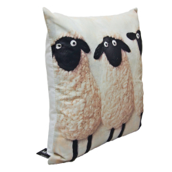 Poduszka Dekoracyjna Czarna owca 3D 40x40cm